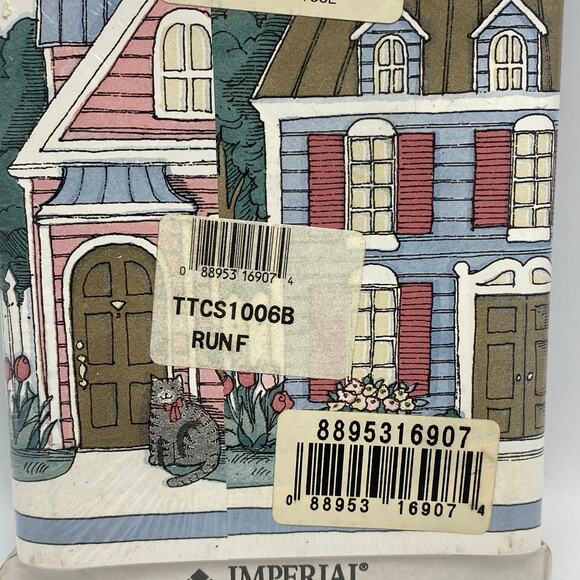 New Lot 3 IMPACT Self Adhesive 5 Yard Wallpaper Border Country Bakery TTCS1006B - Picture 8 of 8